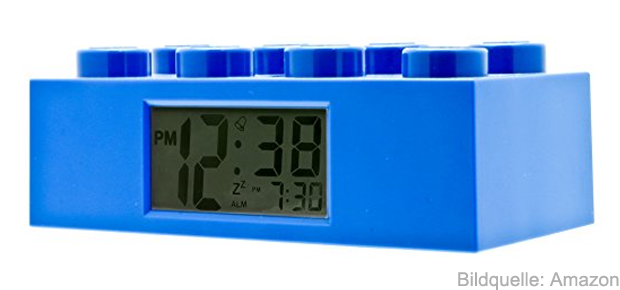 Lego Wecker online kaufen bei Amazon bestellen Lego Baustein LCD Wecker