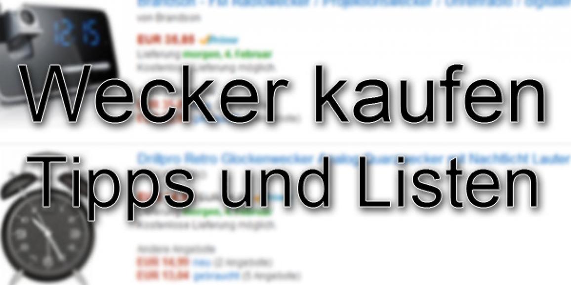 Wecker kaufen: Funkwecker, Reisewecker, Kinderwecker und mehr online bestellen